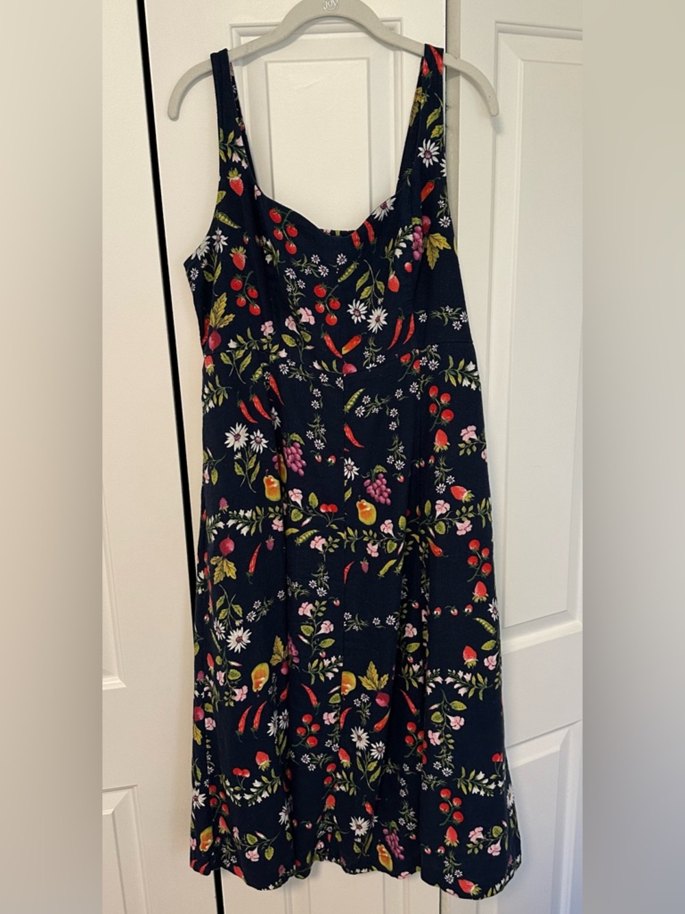 Navy Floral Summer Sundress